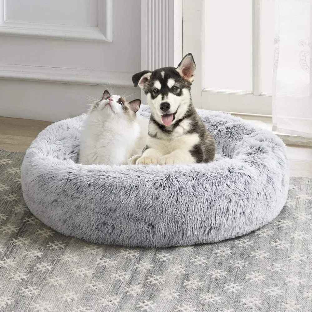 Comfy Calming & Self-Warming Bed for Cats & Dogs